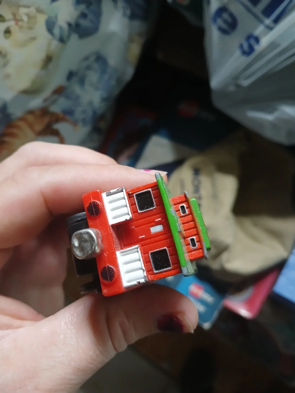 Thomas & Friends Red and Green Holiday Caboose